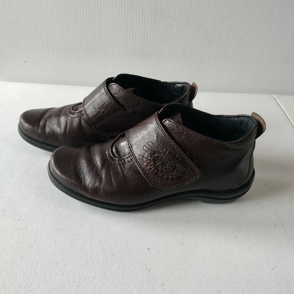 Romika Cassie 19 Brown Leather Shoes Ankle Boots Booties 38/ 7.5 Comfort Western